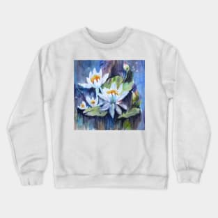 Waterlilies Crewneck Sweatshirt